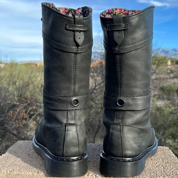 Dr. Martens Mirage Floral Triumph 1914 Tall Boots - Picture 3 of 17